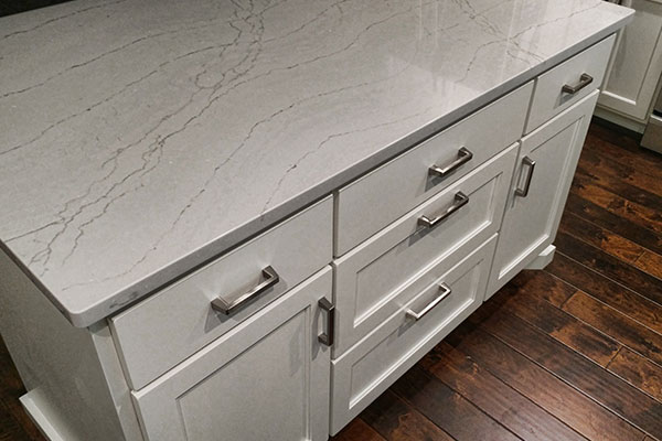 Counter top with drawers